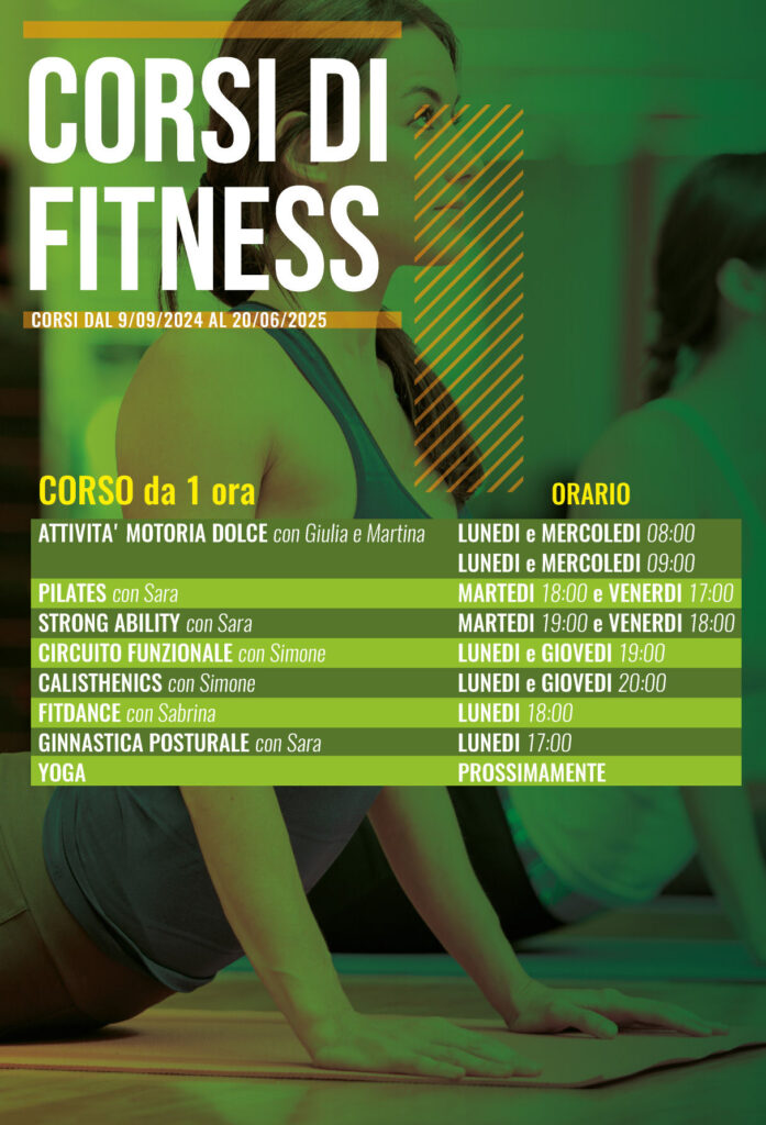 Corsi Fitness palestra OFFICINA5 Ipplis di Premariacco