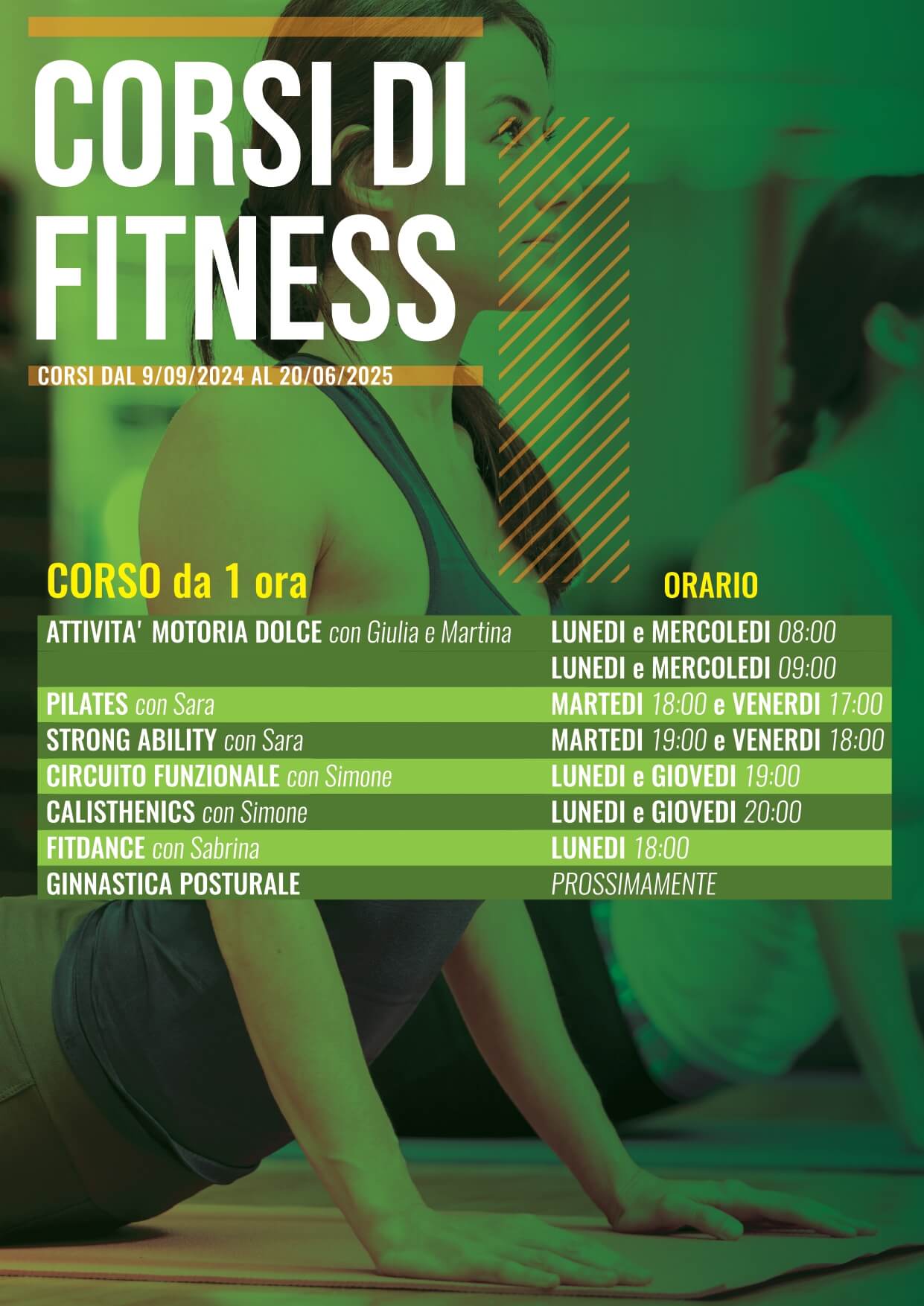 Corsi Fitness palestra OFFICINA5 Ipplis di Premariacco