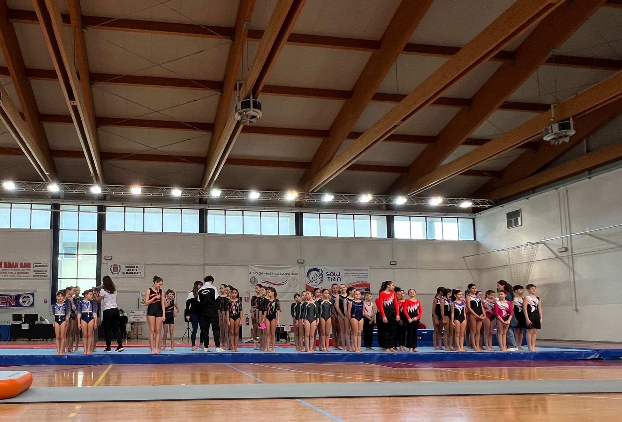 Tabu in gara alla 1ª prova del Campionato Acrobat a squadre